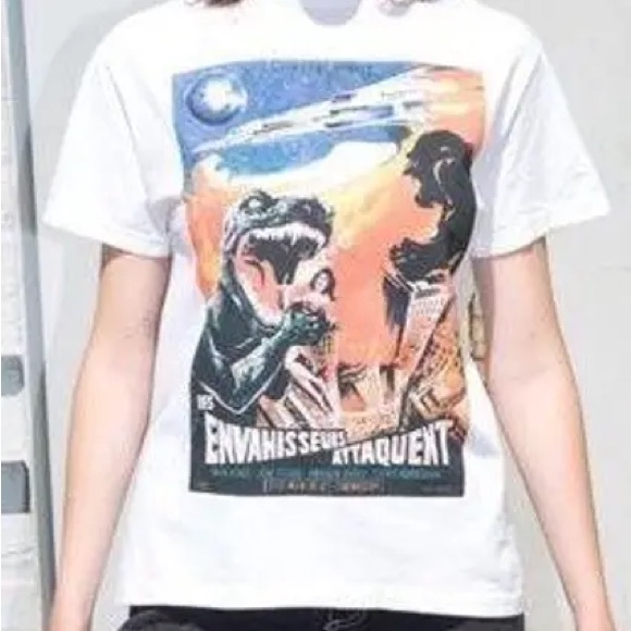 Brandy Melville Marina Envahisseurs Attaquent Dinosaur - Picture 6 of 7